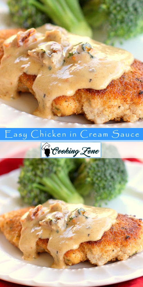 Easy Chicken in Cream Sauce for Two