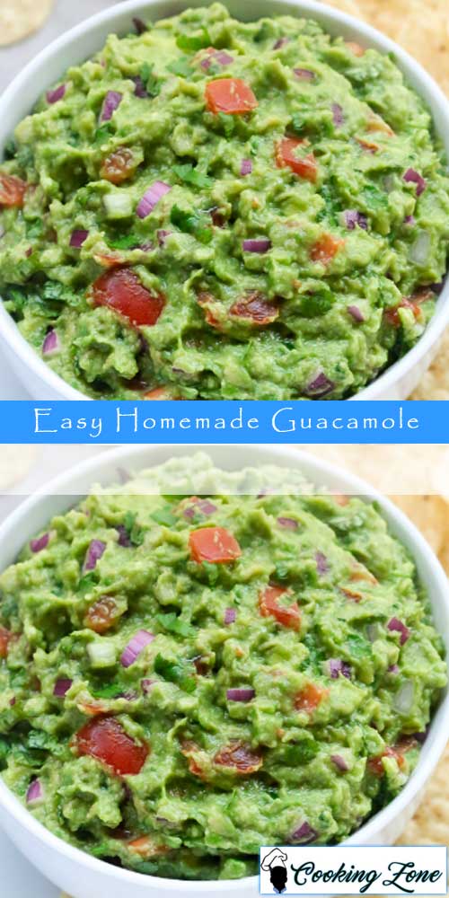 Easy Homemade Guacamole Recipe