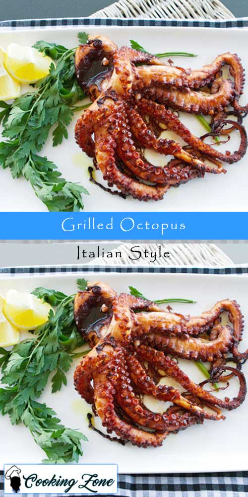 Grilled Octopus Italian Style