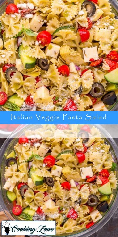Italian Veggie Pasta Salad