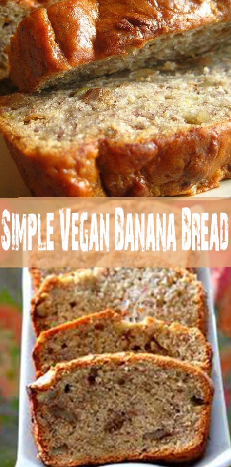 vegan banana bread recipe