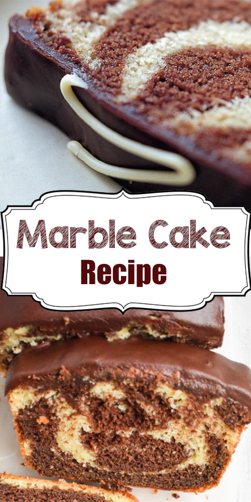 Marble Cake Recipe
