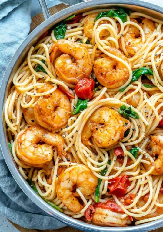 Shrimp Garlic Noodles
