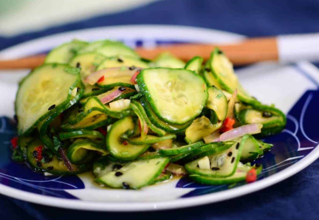 The Appetizing Asian Cucumber Salad